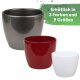 Sylt Blumentopf Keramik glänzend Pflanztopf für Indoor