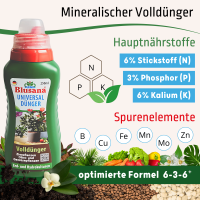 Blusana Universal Flüssigdünger 250 ml Flasche...