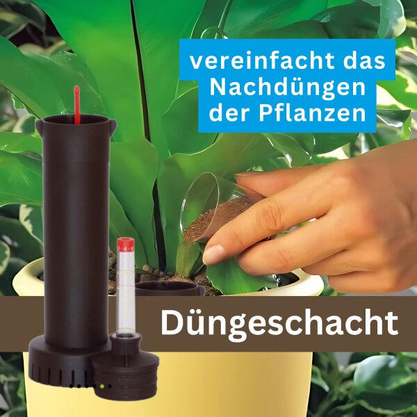 Vario Wasserstandsanzeiger IV für Zimmerpflanzen in Hydrokultur und Granulat – Gießanzeige optional verlängerbar klein bis groß