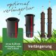 Vario Wasserstandsanzeiger IV für Zimmerpflanzen in Hydrokultur und Granulat – Gießanzeige optional verlängerbar klein bis groß