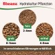 Blusana Pflanzton Blähton feine Körnung 2-4mm | Hydrokultur Drainage Substrat | Stecklinge Anzucht Zimmerpflanzen