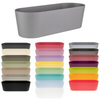 Leni Flori Jardiniere Pflanzkasten oval wasserdicht...