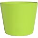Flori Blumentopf Kunststoff Übertopf Ø 19 cm Höhe 18 cm Apfelgrün matt Pflanztopf für Zimmerpflanzen Outdoor Indoor