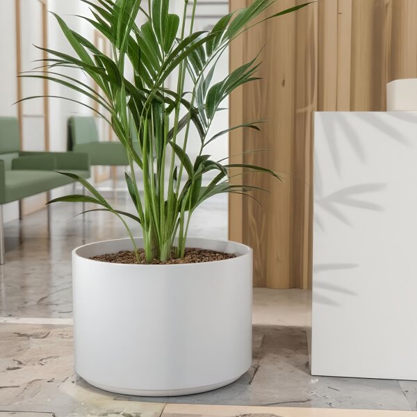 LENI BAVARIA rondo RD50 Pflanzgefäß rund Ø 52 cm groß | Pflanztopf für Hydrokultur Erde Indoor Outdoor geeignet
