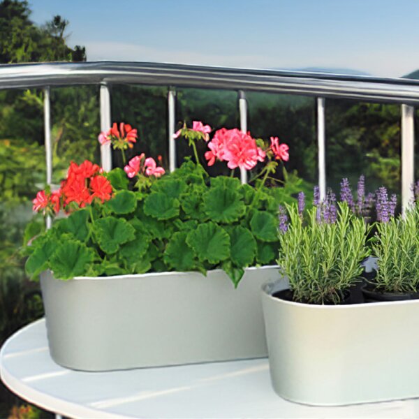 Flori JA50 Jardiniere JA50 Pflanzgefäß oval konisch | verschiedene Farben und Oberflächen | Bodengefäß