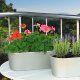 FLORI Jardiniere JA50 Pflanzgefäß oval konisch | verschiedene Farben und Oberflächen | Bodengefäß