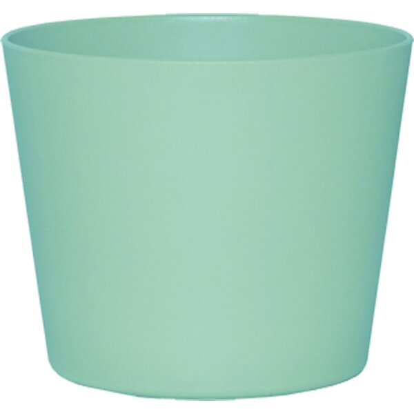 Flori Blumentopf Kunststoff Übertopf Ø 28 cm Höhe 24,5 cm Light matt Pflanztopf für Zimmerpflanzen Outdoor Indoor