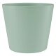 Leni Blumentopf Vasa Keramik &Uuml;bertopf &Oslash; 16 cm H&ouml;he 14,5 cm rund konisch Surf Green/blau-gr&uuml;n matt Hydrokultur Pflanztopf f&uuml;r Zimmerpflanzen Indoor