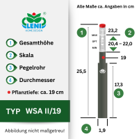 Leni Wasserstandsanzeiger II/19 Pegulator | Hydrokultur...