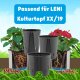 Leni Wasserstandsanzeiger II/19 Pegulator | Hydrokultur Gießanzeige für Kulturtopf Pflanztiefe 19 cm