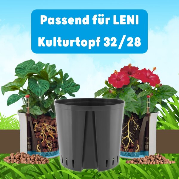 Leni Wasserstandsanzeiger II/28 Pegulator | Hydrokultur Gießanzeige für Kulturtopf Pflanztiefe 28 cm