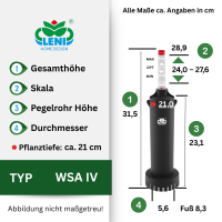 Leni Vario Wasserstandsanzeiger IV Pegulator |...
