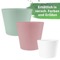 Vasa Blumentopf Keramik matt Pflanztopf für Indoor