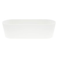 Leni Flori Jardiniere JA 26 Weiß Pflanzkasten oval...