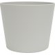 Flori Blumentopf Kunststoff Übertopf Ø 16 cm Höhe 14 cm Lichtgrau matt Pflanztopf für Zimmerpflanzen Outdoor Indoor