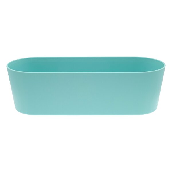Leni Flori Jardiniere JA 36 Light Pflanzkasten oval wasserdicht Übertopf Kunststoff matt Hydrokultur Sideboard