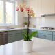 Leni FLORI orchid Orchideentopf Ø 13 cm H 15 cm rund Kunststoff | matt wasserdicht ohne Ablaufloch für Orchideen pflegeleicht