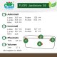 Leni Flori Jardiniere JA 36 Pastellrosa Pflanzkasten oval wasserdicht Übertopf Kunststoff matt Hydrokultur Sideboard