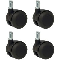 Rolle 50mm Stift 11mm 4er-Pack