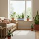 Leni Flori Jardiniere Sky Himmelblau 3er Pack Pflanzkasten oval wasserdicht Übertopf Kunststoff matt Hydrokultur Blumenkasten