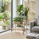 Leni Flori Jardiniere 3er Set drei Größen Pflanzkasten oval wasserdicht Naturtöne Übertopf Kunststoff Hydrokultur Balkon