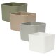 Leni KALEA cube Pflanztopf 17 cm Würfel Hydrokultur-Pflanzgefäß | ohne Loch matt Indoor Outdoor Fensterbank Kräutertopf Übertopf
