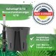 LENI CLASSIC Hydrokultur-Topf-Set mit 3 x Pflanztopf ca. Ø 16 cm und Kulturtopf | matt glatt wasserdicht mit Dünger