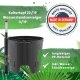LENI CLASSIC Hydrokultur-Topf-Set mit 2 x Pflanztopf ca. Ø 26 cm und Kulturtopf | matt glatt wasserdicht mit Dünger