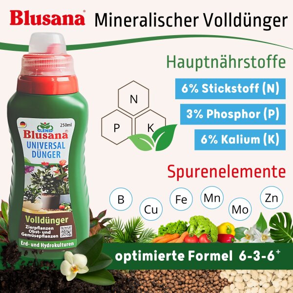 LENI ATLAS Hydrokultur-Topf-Set mit 8 x Pflanztopf ca. Ø 10 cm und Kulturtopf | matt glatt wasserdicht mit Dünger