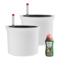 LENI ATLAS Hydrokultur-Topf-Set mit 2 x Pflanztopf ca....