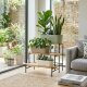Leni Flori Jardiniere JA 36 Beige Pflanzkasten oval wasserdicht Übertopf Kunststoff matt Hydrokultur Sideboard