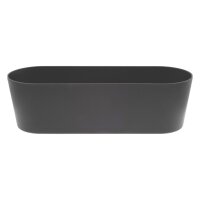 Leni Flori Jardiniere JA 26 Grau Pflanzkasten oval...