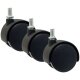 Rolle 50mm Stift 8mm standard 3er-Pack