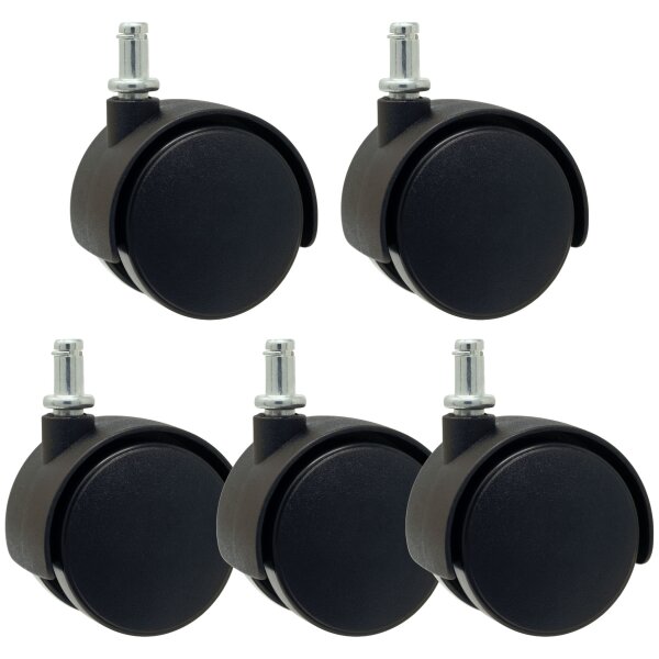 Rolle 50mm Stift 8mm standard 5er-Pack