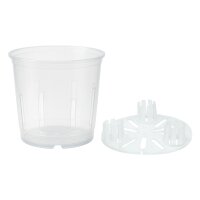 Orchideen-Kulturtopf 11/11 Kunststoff transparent...